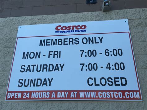 Closed New Year's Day. . Costco business center hours